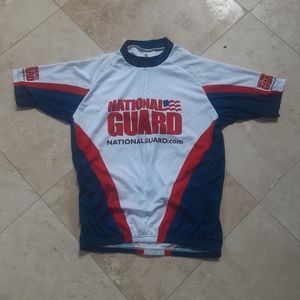 National Guard Cycling Jersey, 3 Rear Pockets, NOSWOT